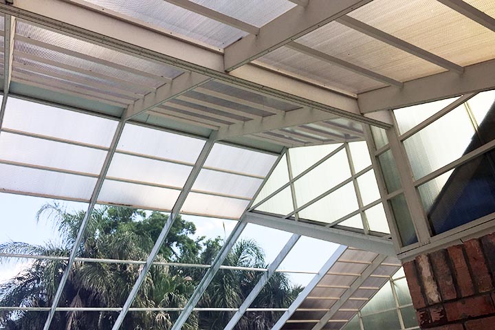LExan is a modern material for lighter, stronger and longer standing pool and patio enclosures with less maintenance