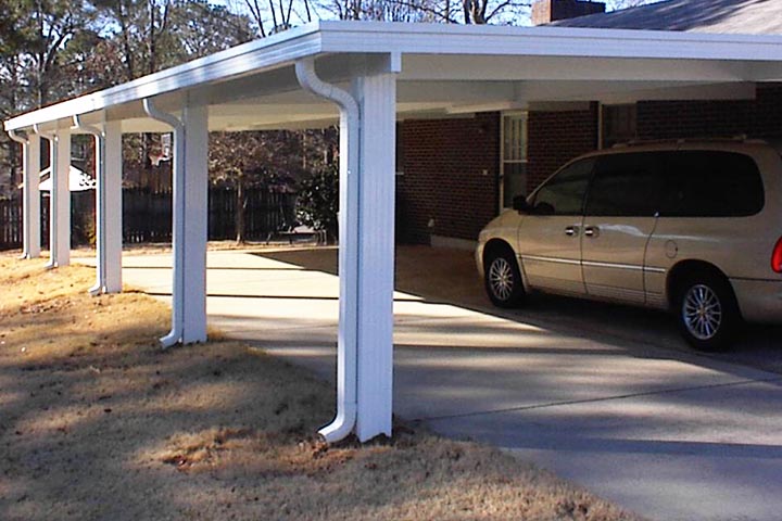 A professionally done carport protects your care from the elements of nature.