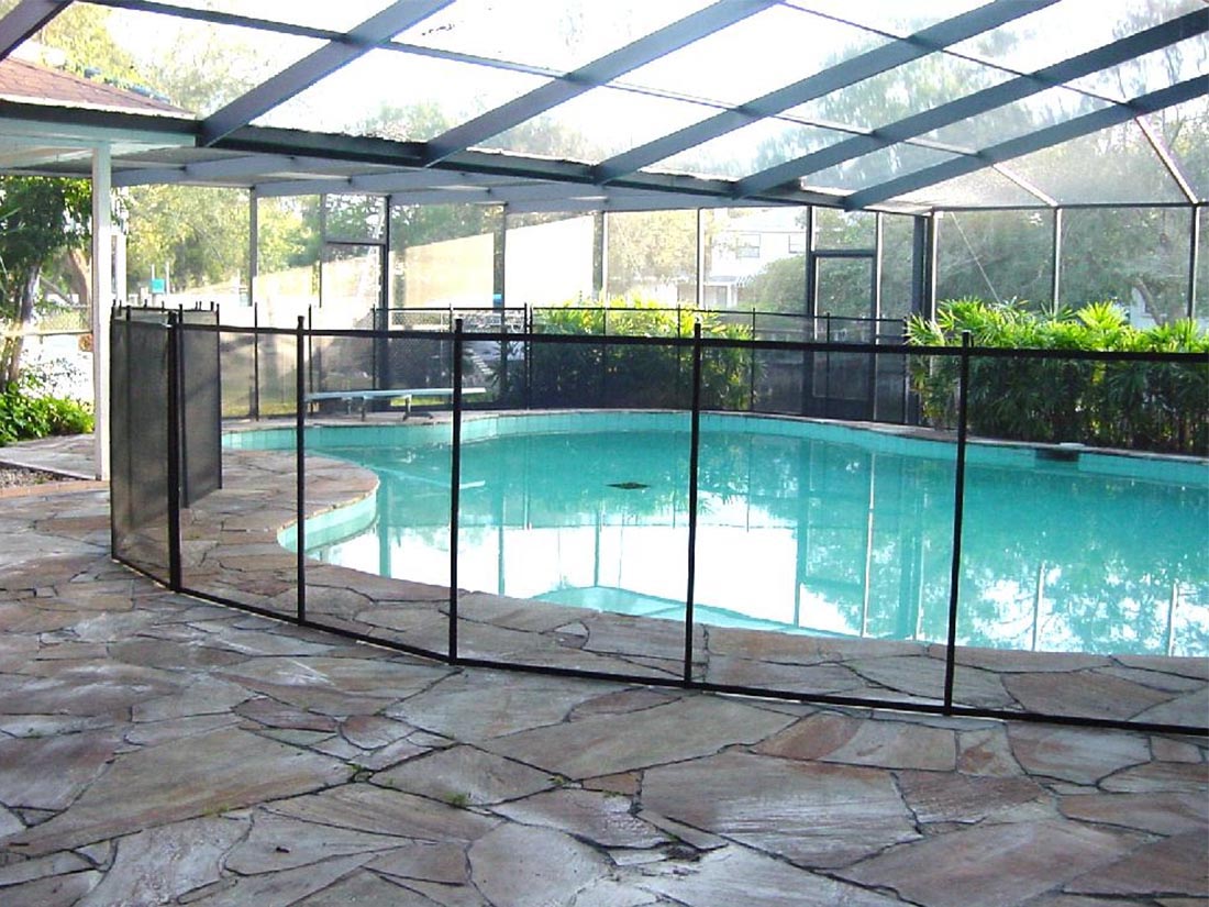 Pool fence in Fairhope, Daphne, Spanish Fort, Foley, Summerdale, Gulf Shores, Pensacola, Point Clear, Alabama